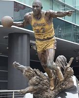 Image result for Lakers Statues