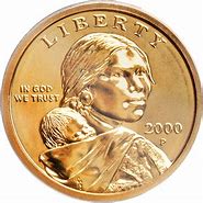 Image result for 2000P Sacagawea Dollar Coin Composition