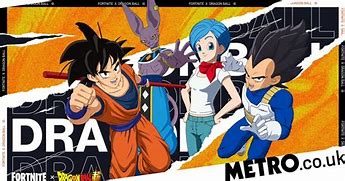 Image result for Fortnite Dragon Ball crossover trailer