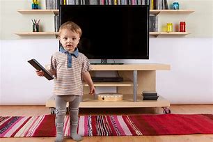 Image result for Toddler Watching TV