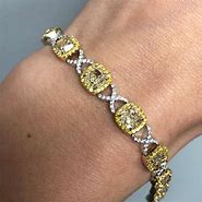 Image result for Yellow Diamond Bracelet