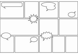 Image result for Comic Book Art Template