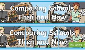 Image result for Then and Now School Cartoon