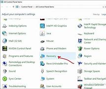 Image result for Restore Control Panel Icons
