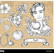 Image result for Apple and Pencil SVG