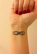 Image result for Double Infinity Wrist Tattoo