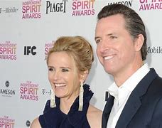 Image result for Gavin Newsom and Jennifer