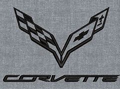 Image result for Corvette Logo Embroidery Design