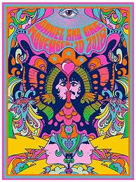 Image result for Psychedelic Pop Posters