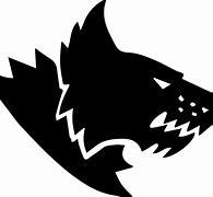 Image result for Space Wolf Emblem Stencil