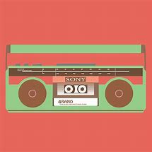 Image result for 80s Boombox