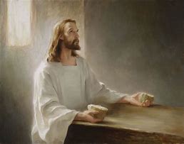 Image result for Jesus Breaking Bread Watercolor