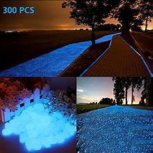Image result for Decorate Ground with Glow in Dark Pebbles