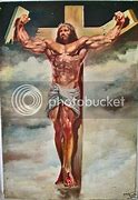 Image result for Buff Jesus Breaking the Cross