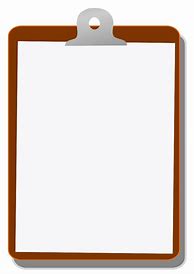 Image result for Paper Clip Board No Background