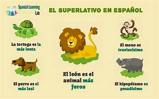 Image result for Superlative En Espanol