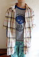 Image result for Boys Button Up PJ