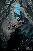 Image result for Wolf Skull Wallpaper