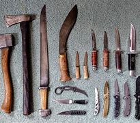 Image result for Types of Sharp Objects
