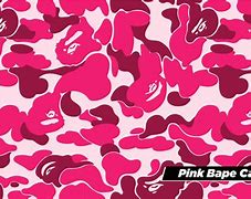 Image result for Pink Bape Camo