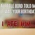 Image result for Birthday Party Cat Thoughts