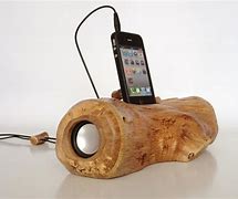 Image result for Wooden iPod Docking Station