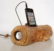 Image result for Wooden iPhone Holder