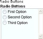 Image result for Modern Radio List Buttons