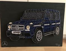 Image result for Mercedes String Art