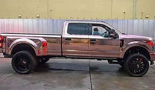 Image result for Rose Gold Wrap On a Truck