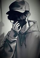Image result for Alone Boy Sad Anime with Mask