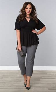 Image result for Plus Size Two Piece Summer Outfits for Office