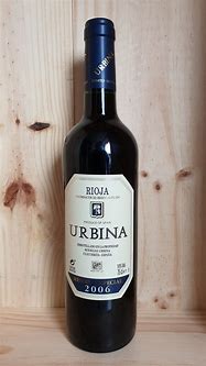 Image result for Urbina Rioja Gran Reserva