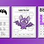 Image result for Bat Worksheet 1st Grade