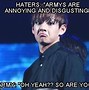 Image result for BTS Funny Memes for Haters