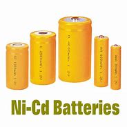Image result for NiCd Rechargeable Battery