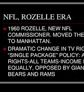Image result for Rozelle NFL. Sign