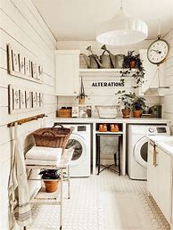 Image result for Simple Modern Farmhouse Laundry Room