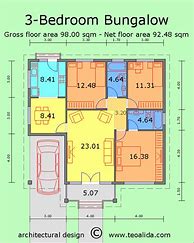 Image result for Drawing Plan House 100 Square Meter