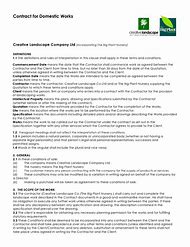 Image result for Landscaping Contract UK