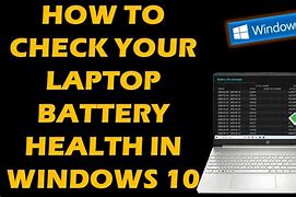 Image result for Windows Battery Health