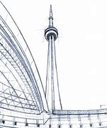Image result for CN Tower Sketch