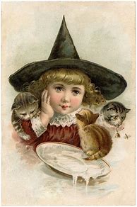Image result for Vintage Witch Clip Art