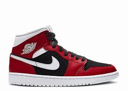 Image result for Jordan 1 Red and Black