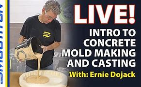 Image result for How to Cast Concrete Mold