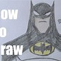 Image result for Easy Batman Drawings in Pencil