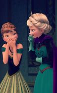 Image result for Elsa and Anna Happy Frozen