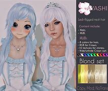 Image result for Second Life Blonde Hair Textures