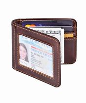 Image result for Front Pocket Wallet with Spring Money Clip