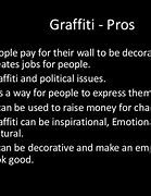 Image result for Pros and Cons of Graffiti Art